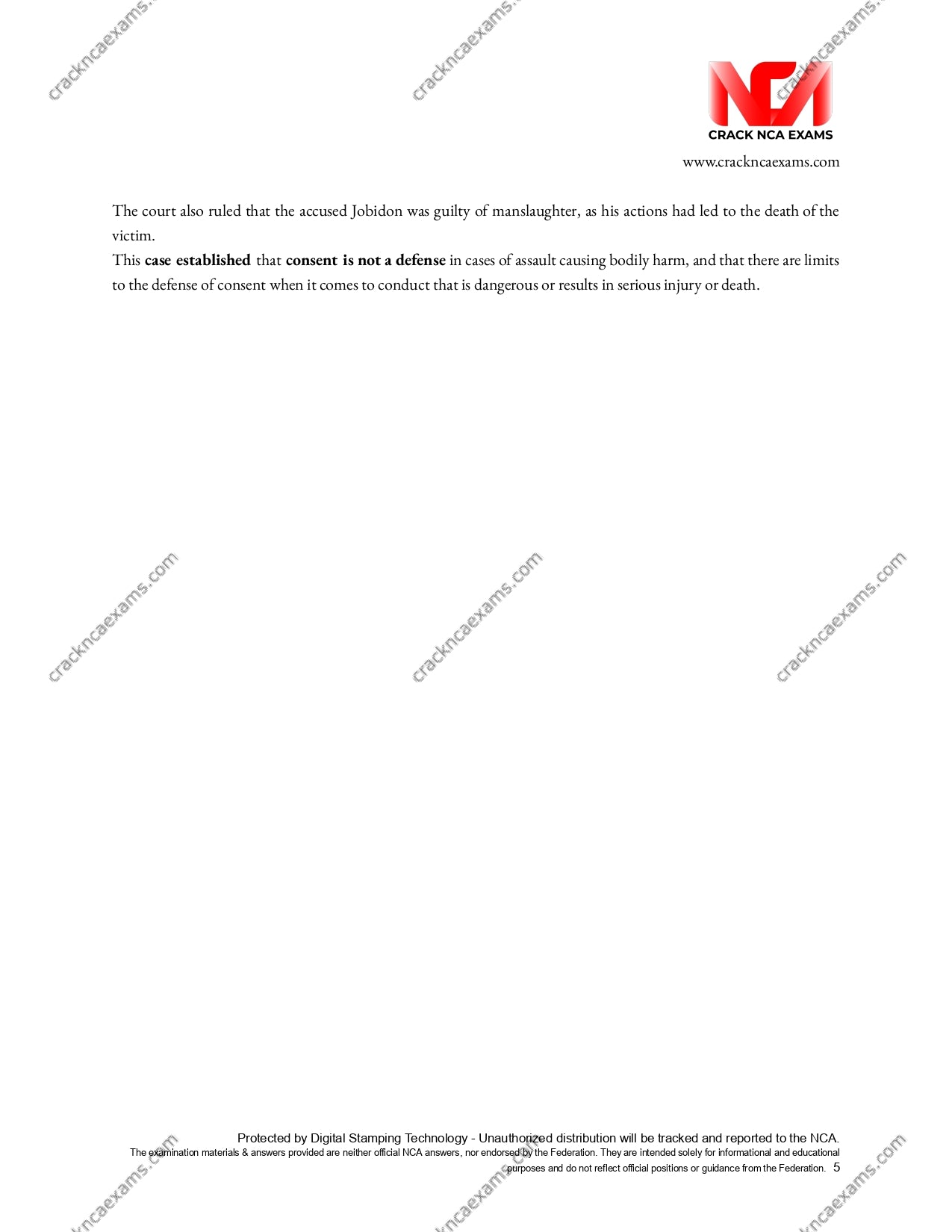 Canadian Criminal Law 2024 UPDATED + IRACs