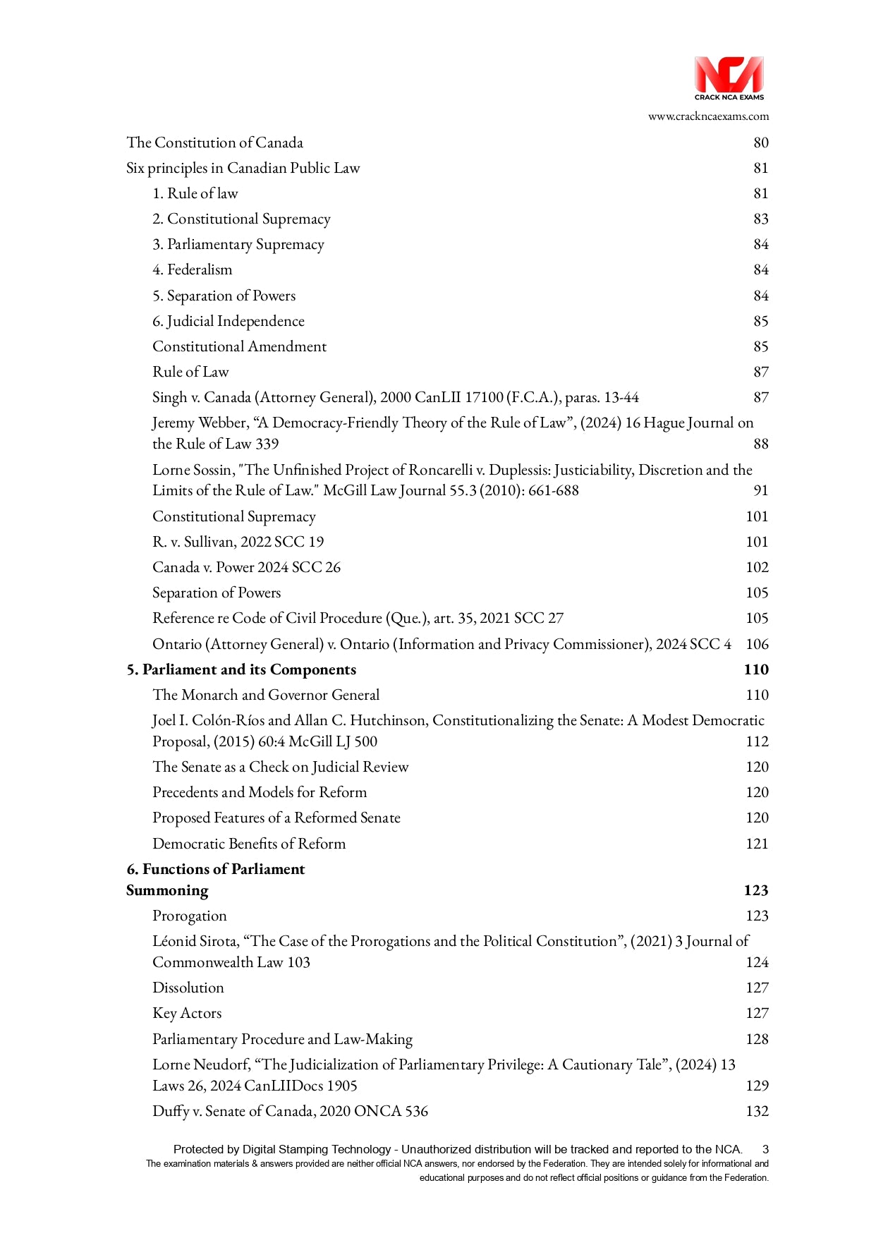 Foundations of Canadian Law (July 2025 version)