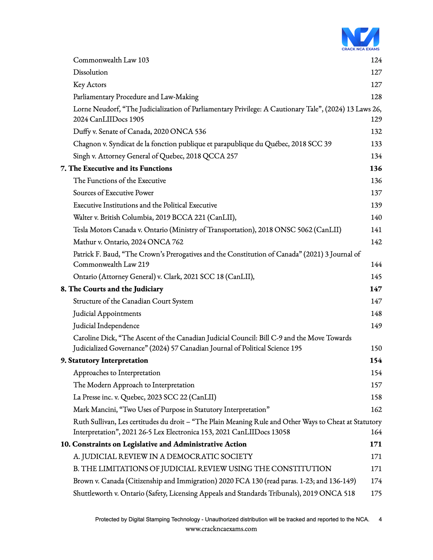 Foundations of Canadian Law (December 2024 version)